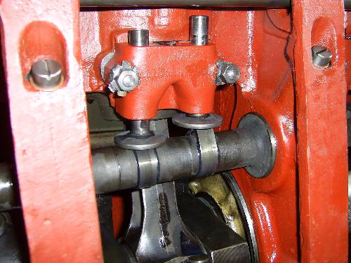 Camshaft and valve-lifters