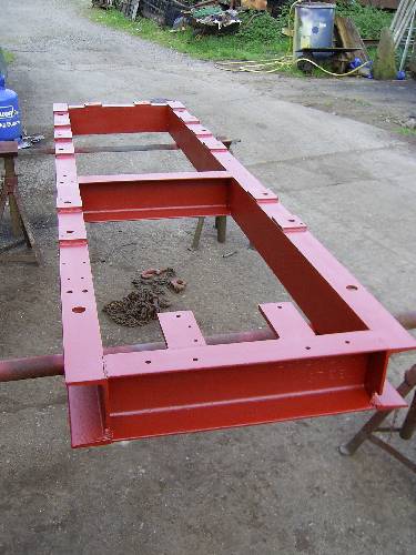 Chassis with primer coat