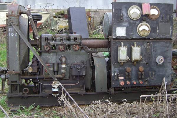 Lister JP3 15kVA Generator awaiting restoration