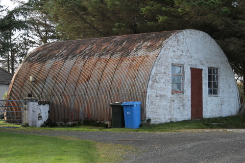 Nissen hut possibly part of camp