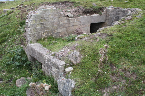 Entrance to air-raid shelter