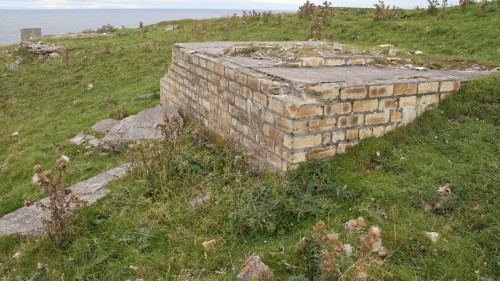 Building base, possibly a latrine