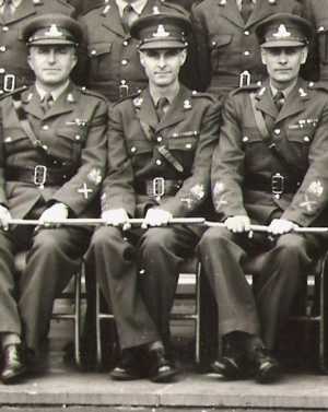 3 - Taken when I was at Larkhill after being promoted to WO1/Master Gunner, I am in the centre.