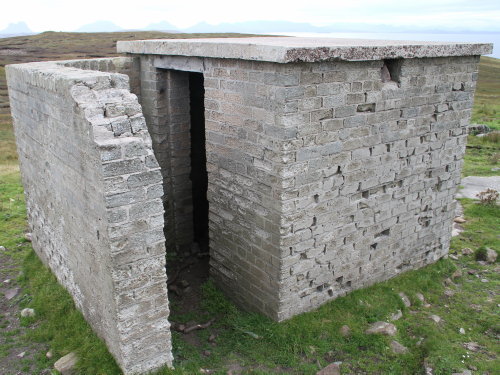 IFF hut doorway