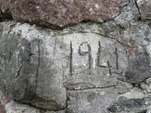 Corner stones dated '1941'