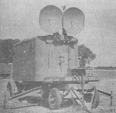 No3 Mk1 radar in operating position.